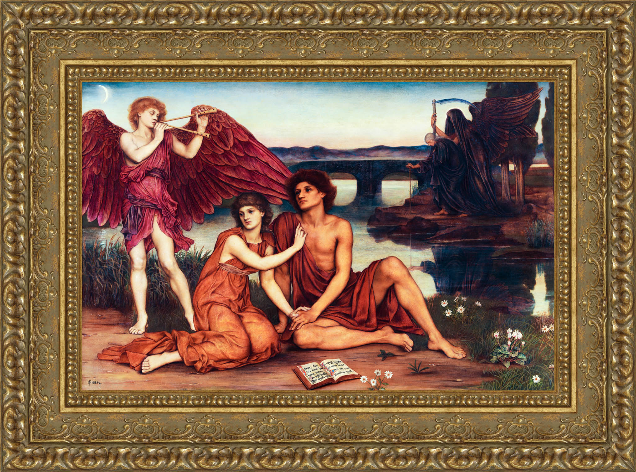 Love's Passing – Evelyn De Morgan, 1883 - 84 - Canvas Classics