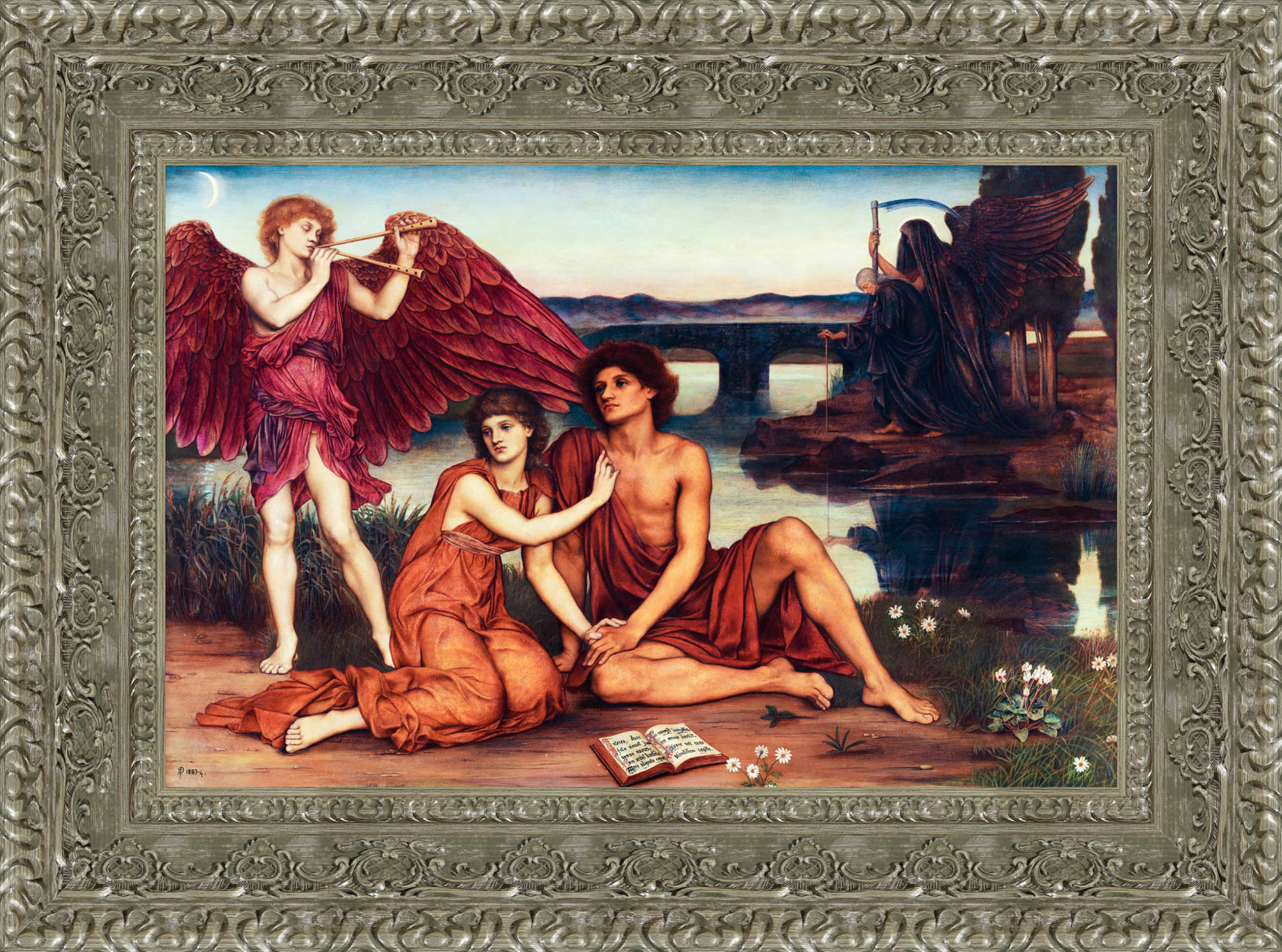 Love's Passing – Evelyn De Morgan, 1883 - 84 - Canvas Classics