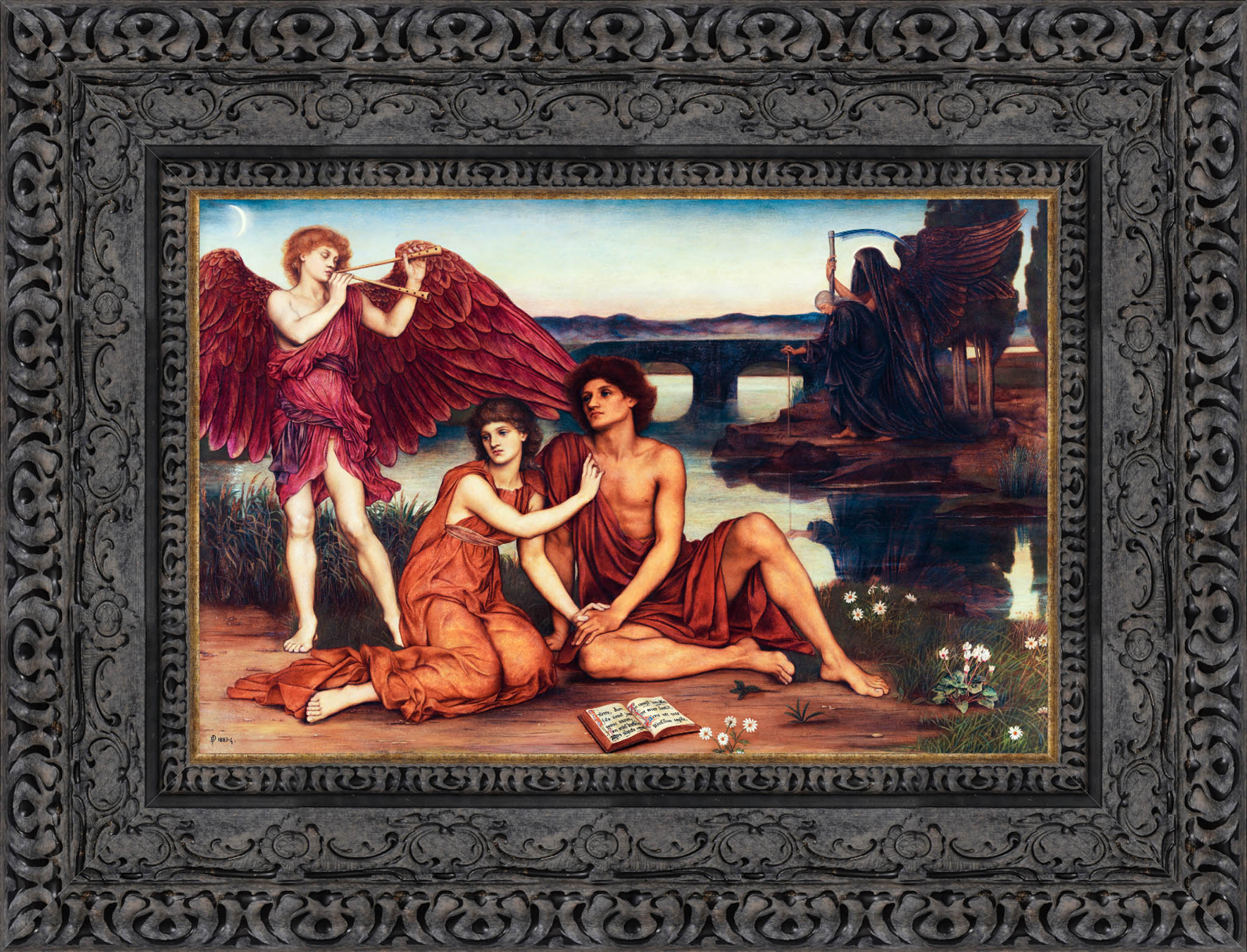 Love's Passing – Evelyn De Morgan, 1883 - 84 - Canvas Classics
