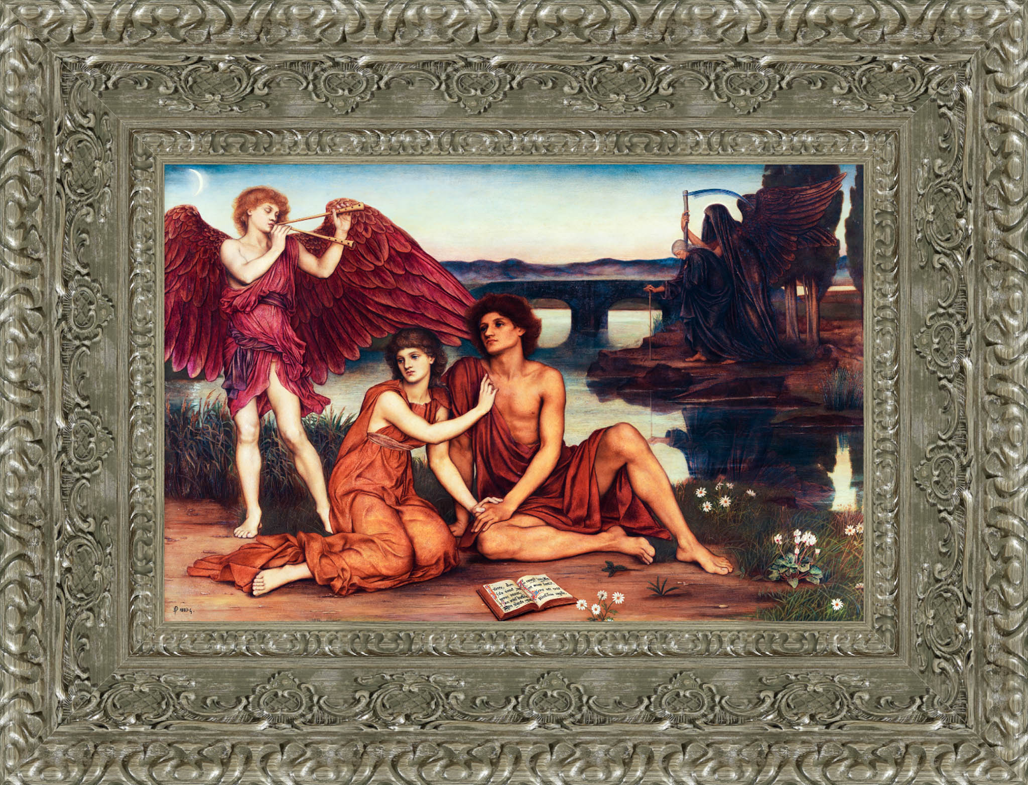 Love's Passing – Evelyn De Morgan, 1883 - 84 - Canvas Classics