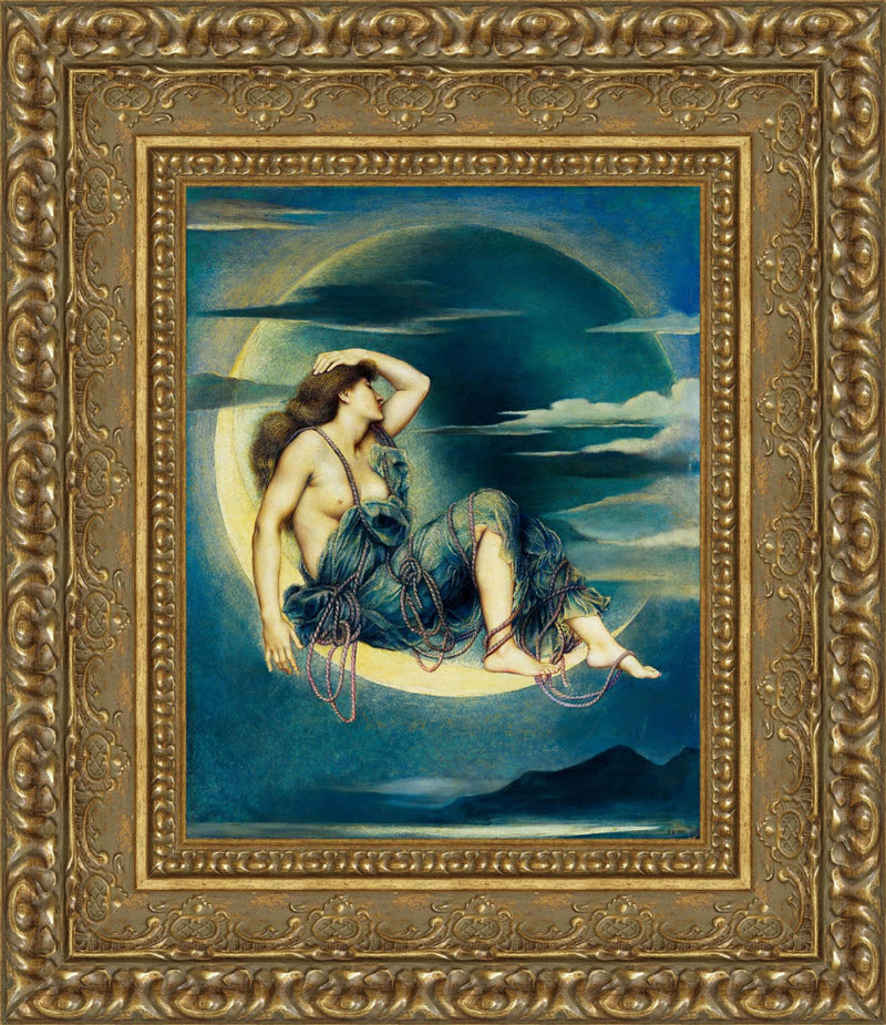 Luna – Evelyn De Morgan, 1885