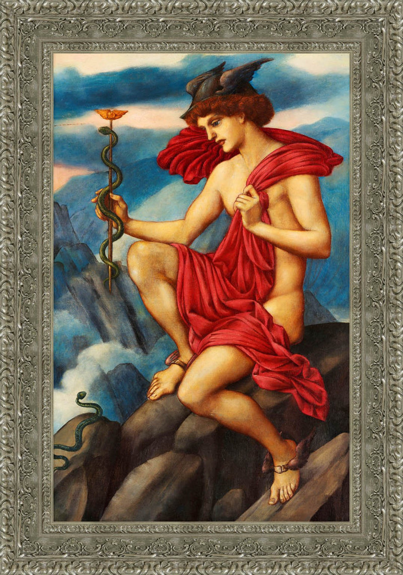 Mercury – Evelyn De Morgan, c. 1890