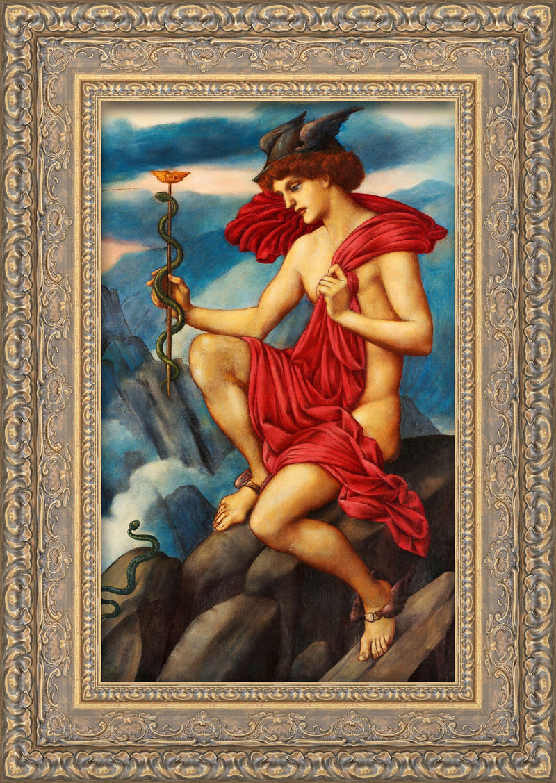 Mercury – Evelyn De Morgan, c. 1890