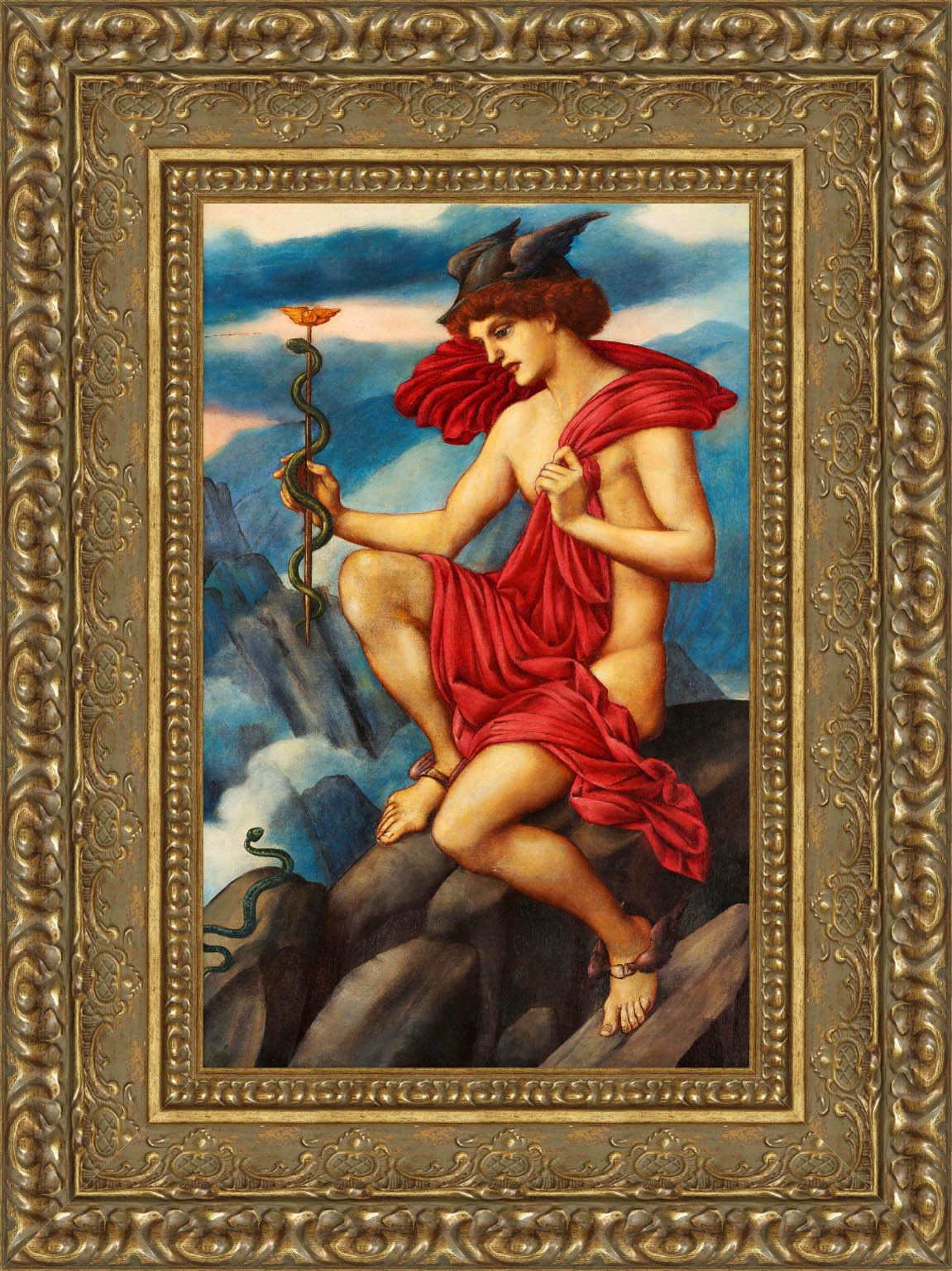 Mercury – Evelyn De Morgan, c. 1890 - Canvas Classics