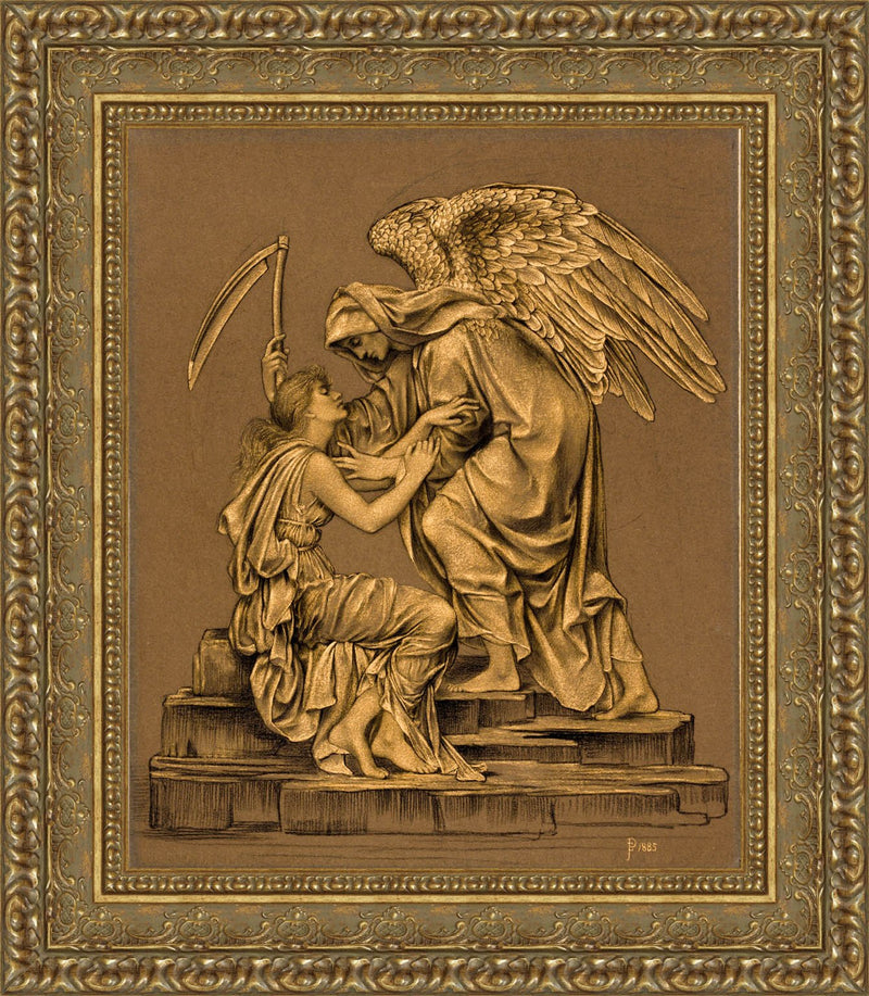 Study For The Angel Of Death – Evelyn De Morgan, 1890