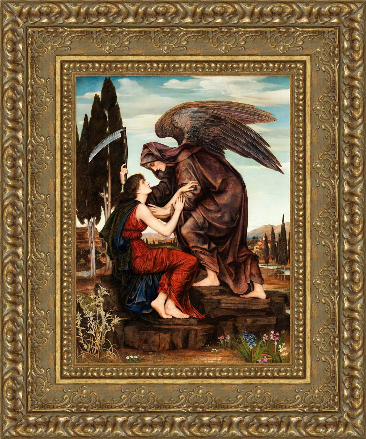 The Angel of Death – Evelyn De Morgan, 1890 - Canvas Classics