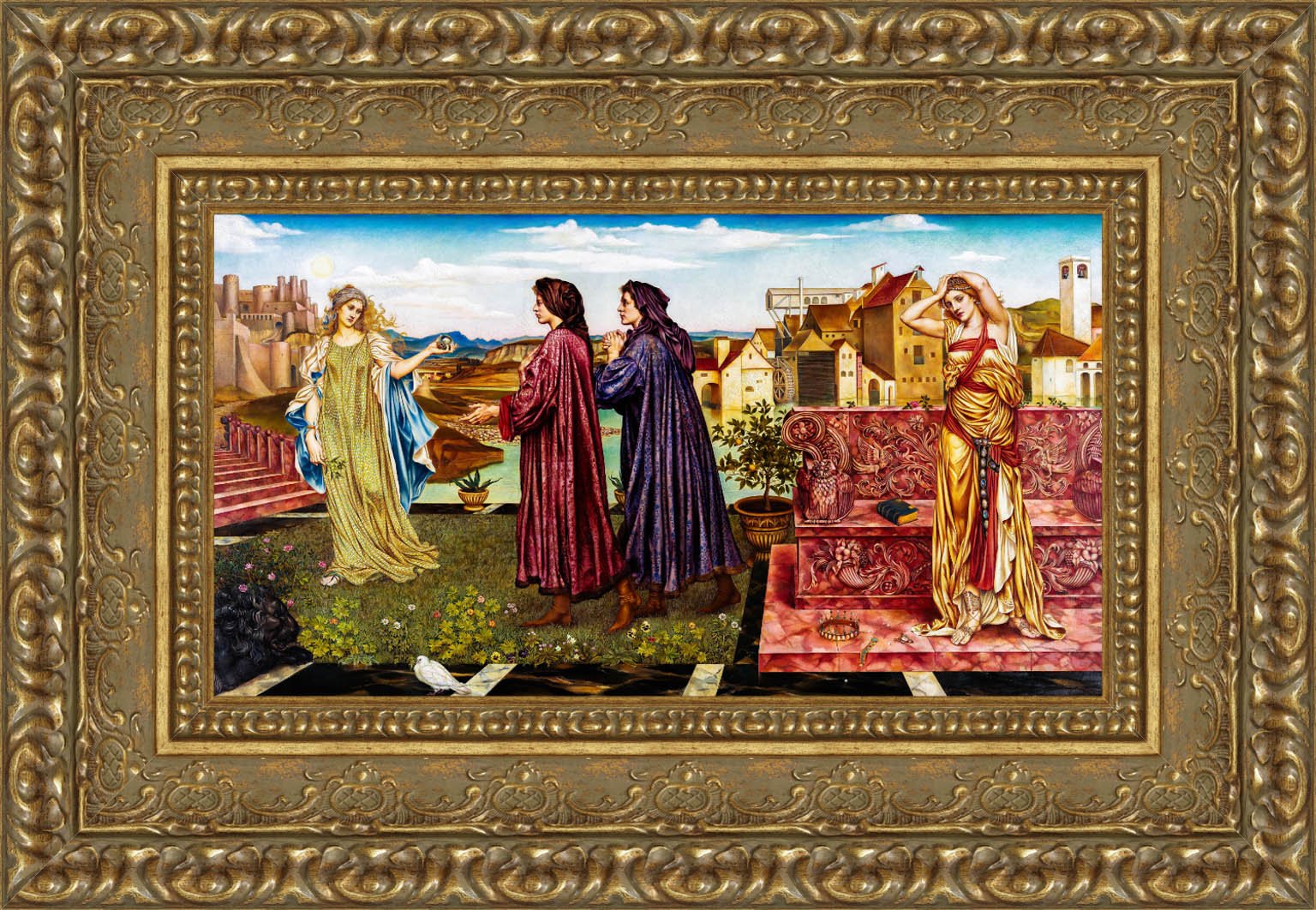 The Garden Of Opportunity – Evelyn De Morgan, 1901 - Canvas Classics