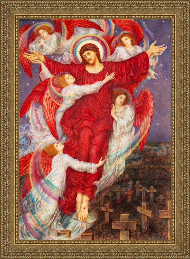 The Red Cross – Evelyn De Morgan, 1916