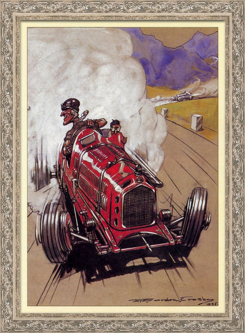 '35 Le Mans Victors: Hindmarsh & Fontes – F. Gordon Crosby, 1935