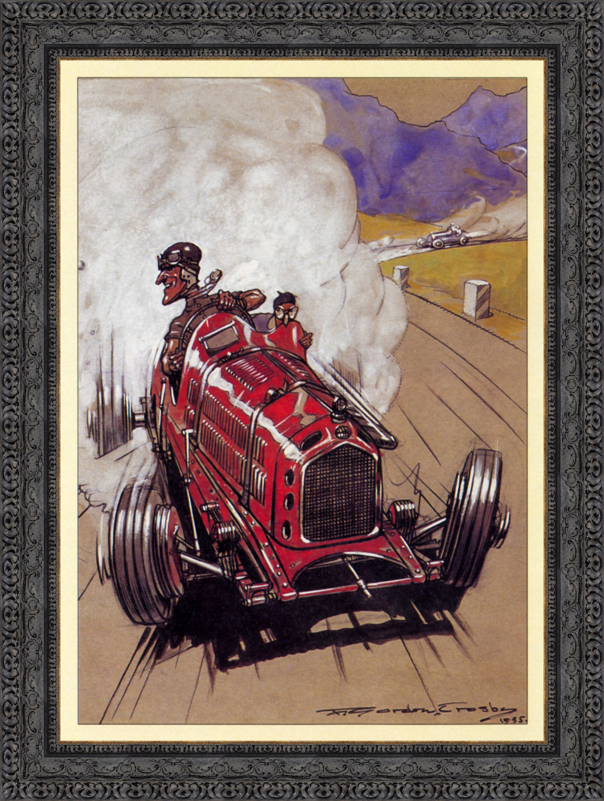 '35 Le Mans Victors: Hindmarsh &amp; Fontes – F. Gordon Crosby, 1935