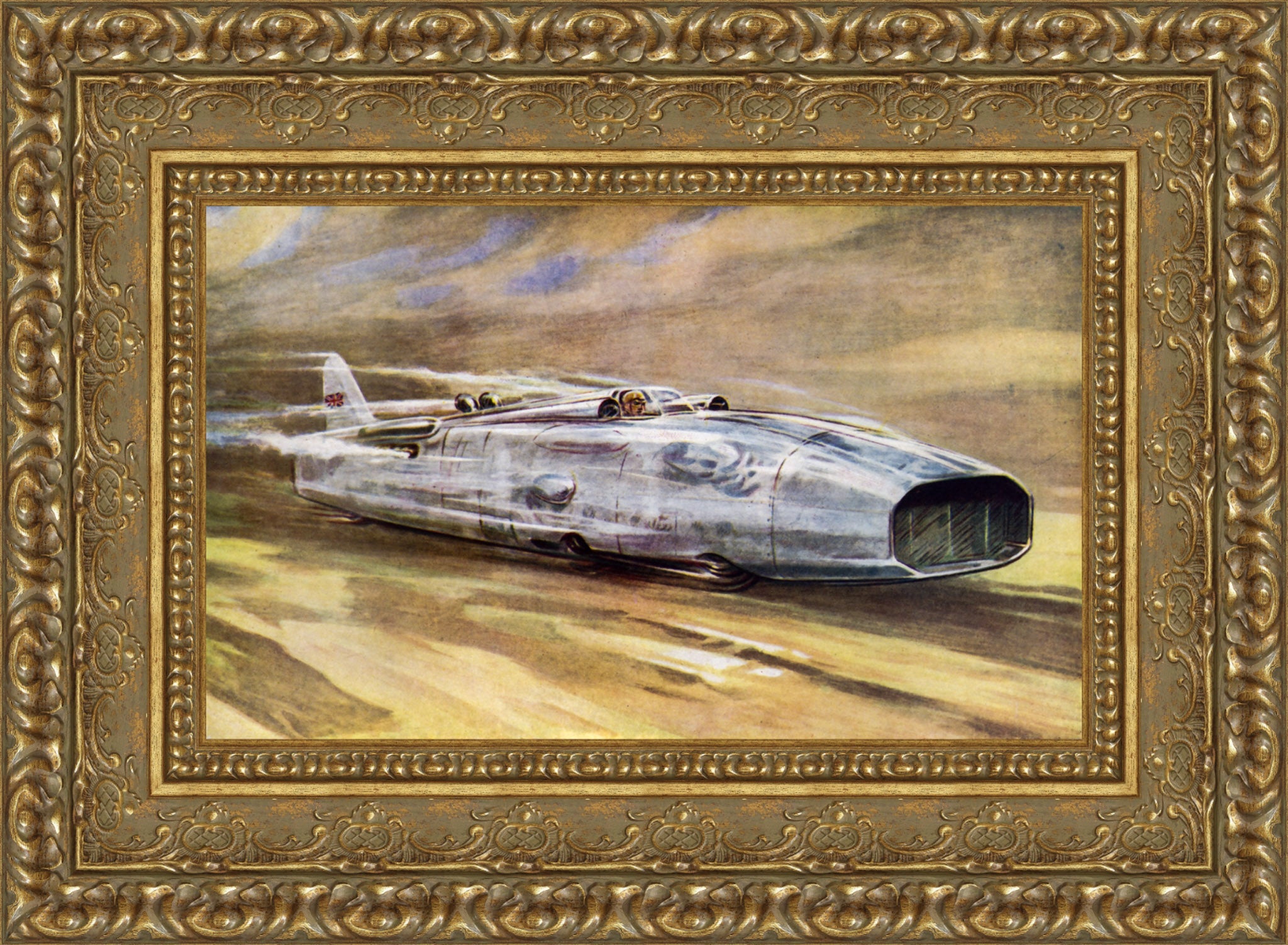 An Early Record Breaker: Thunderbolt – F. Gordon Crosby, 1938 - Canvas Classics