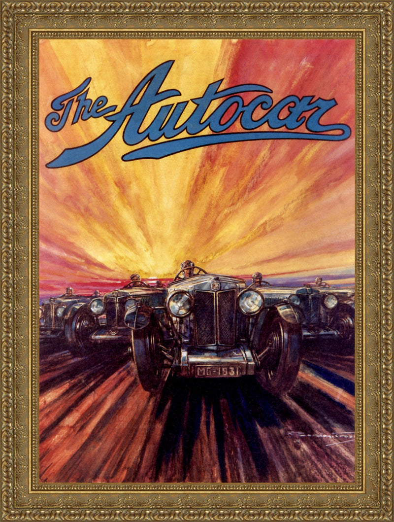 Autocar Cover – F. Gordon Crosby, 1931