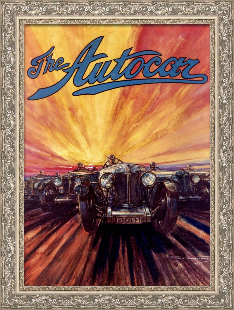 Autocar Cover – F. Gordon Crosby, 1931