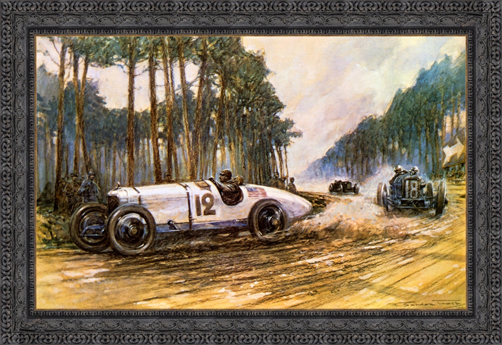 French Grand Prix Le Mans 1921 – F. Gordon Crosby, 1921 - Canvas Classics