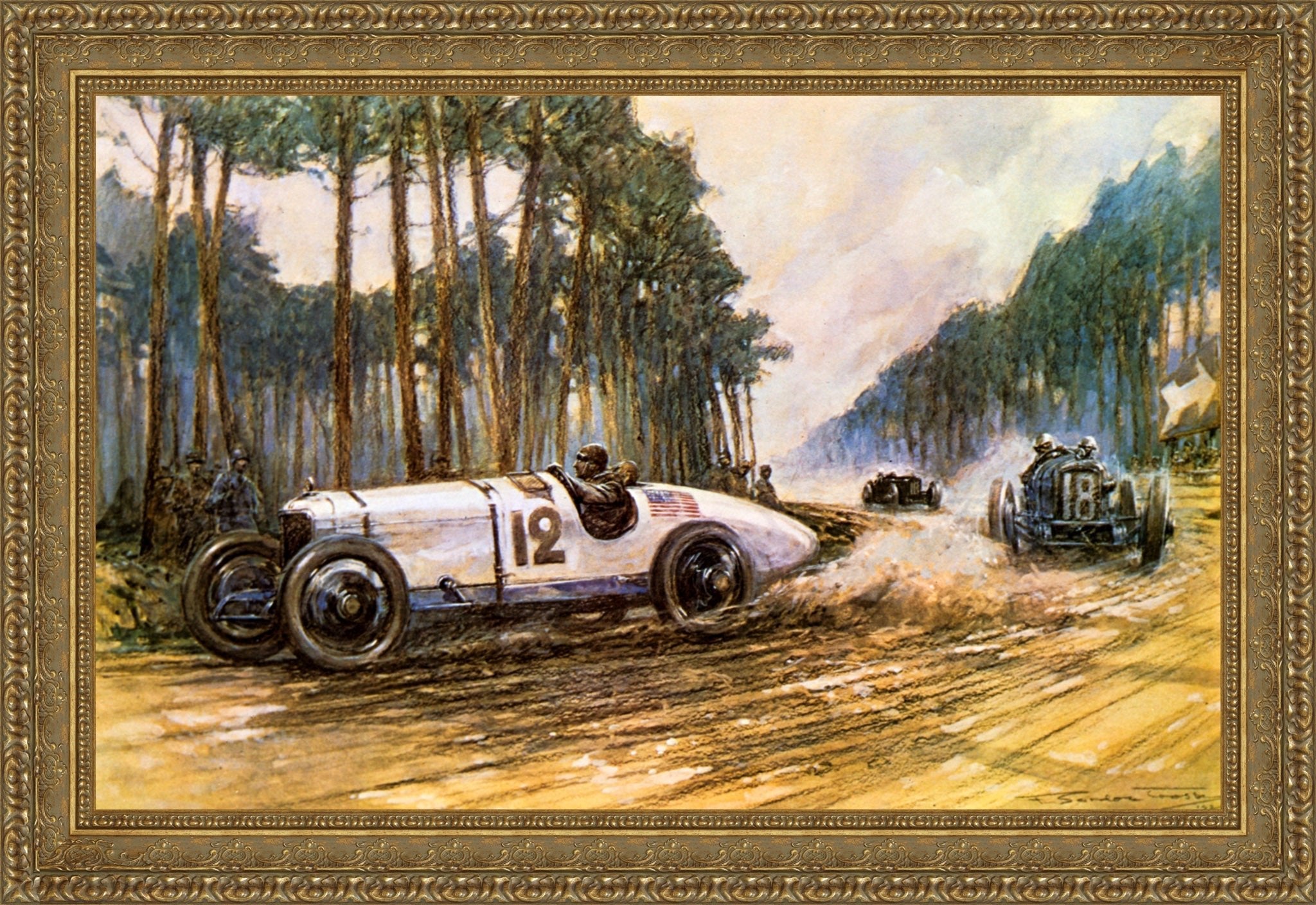 French Grand Prix Le Mans 1921 – F. Gordon Crosby, 1921 - Canvas Classics