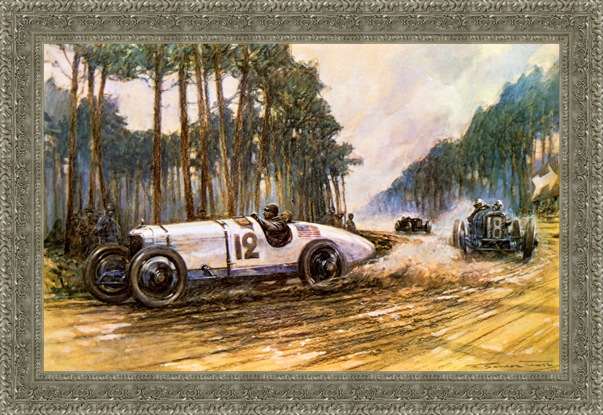 French Grand Prix Le Mans 1921 – F. Gordon Crosby, 1921 - Canvas Classics