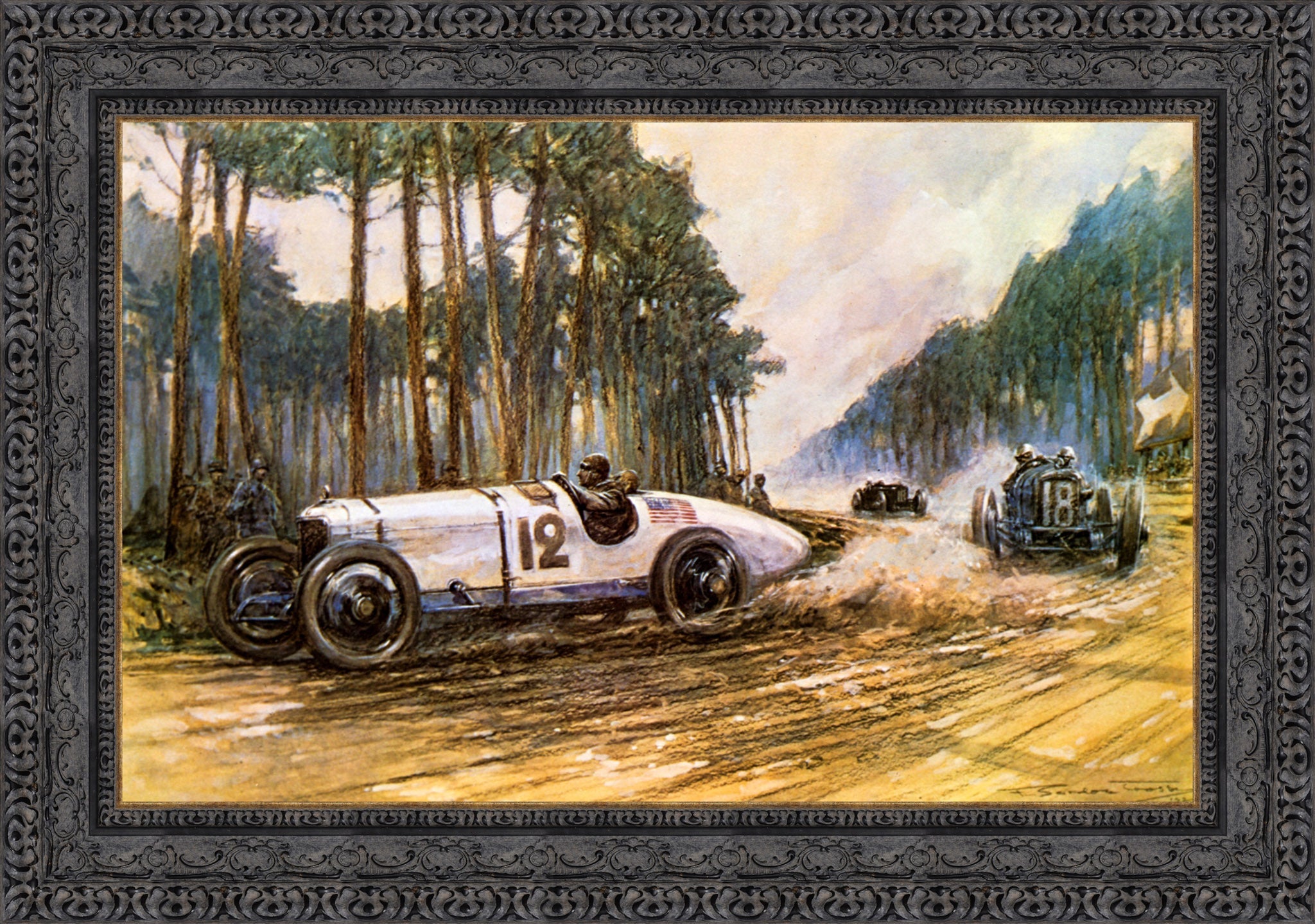 French Grand Prix Le Mans 1921 – F. Gordon Crosby, 1921 - Canvas Classics