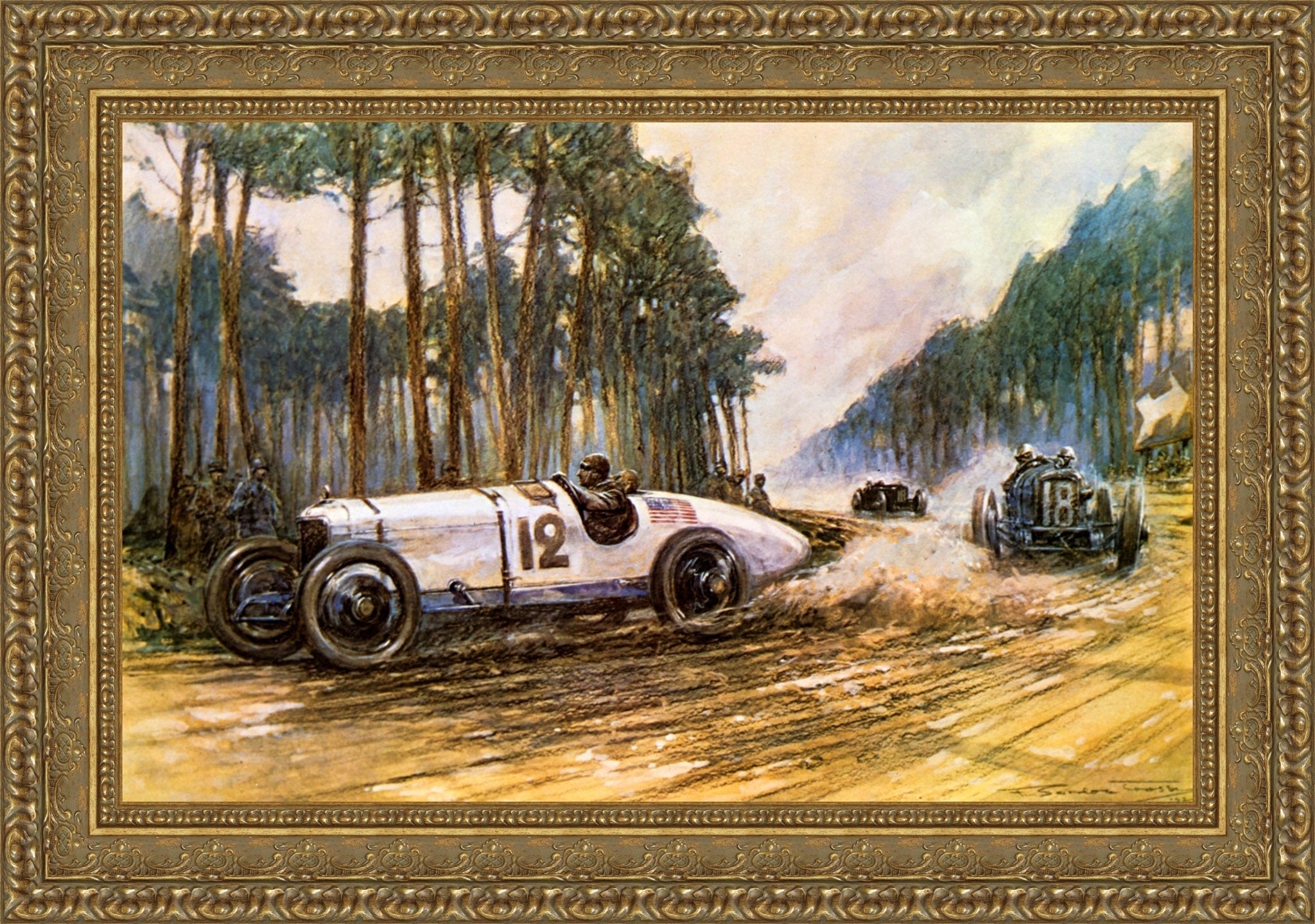 French Grand Prix Le Mans 1921 – F. Gordon Crosby, 1921 - Canvas Classics