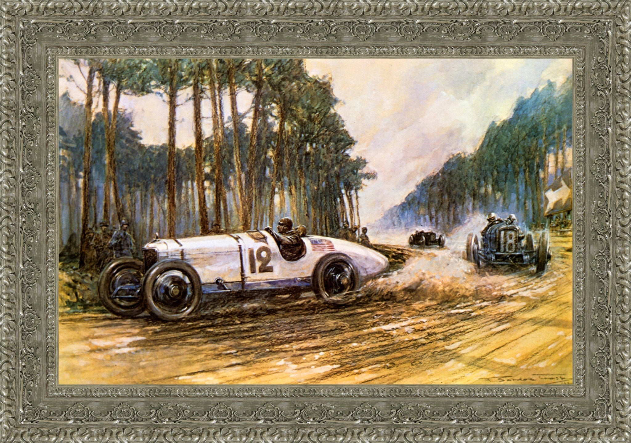 French Grand Prix Le Mans 1921 – F. Gordon Crosby, 1921 - Canvas Classics