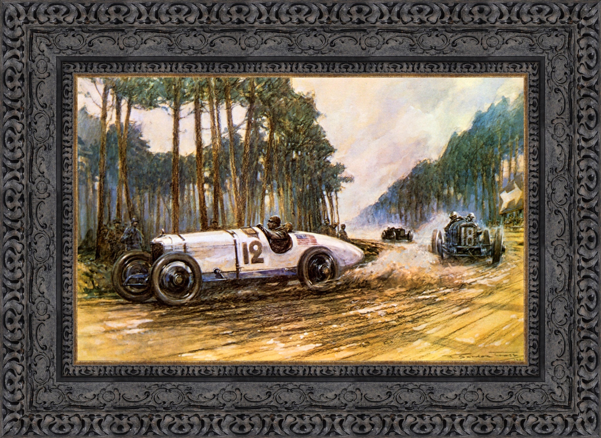 French Grand Prix Le Mans 1921 – F. Gordon Crosby, 1921 - Canvas Classics