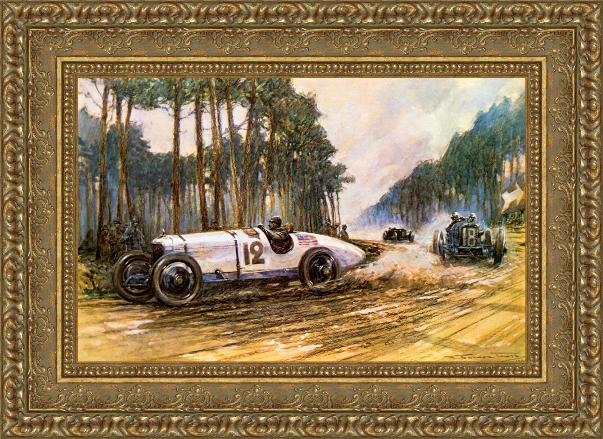 French Grand Prix Le Mans 1921 – F. Gordon Crosby, 1921 - Canvas Classics