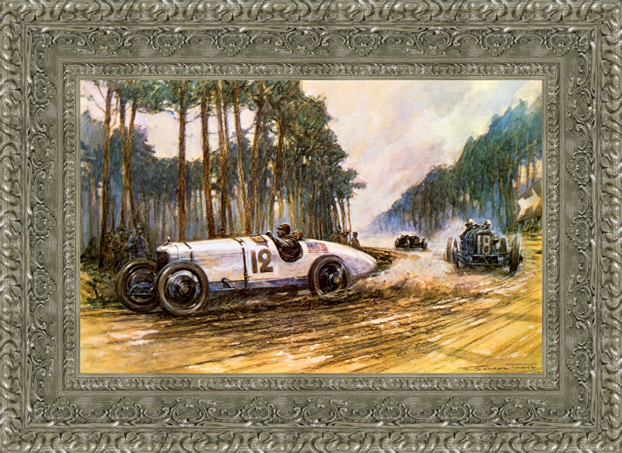 French Grand Prix Le Mans 1921 – F. Gordon Crosby, 1921 - Canvas Classics