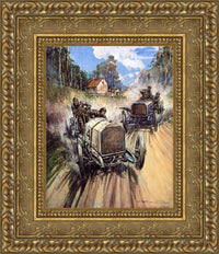 Gold frame