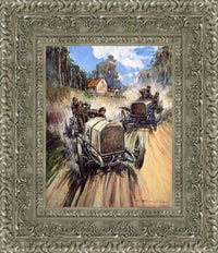Silver frame