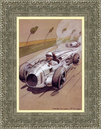 Silver frame
