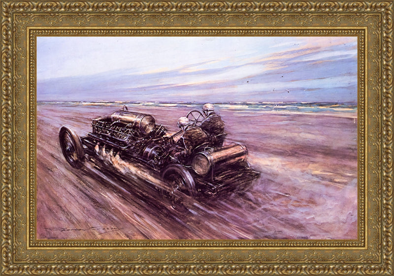 Land Speed Record at Saltburn 1908 – F. Gordon Crosby, 1908
