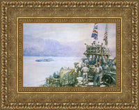 Gold frame