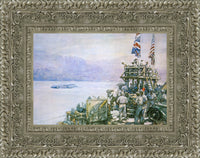 Silver frame