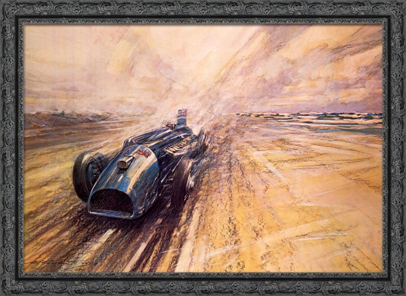 Malcolm Campbell’s Land Speed Record in Bluebird: Daytona 1933 – F. Gordon Crosby, 1933