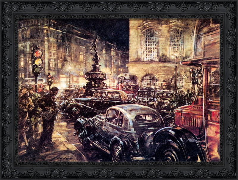 Piccadilly Circus – F. Gordon Crosby, 1930