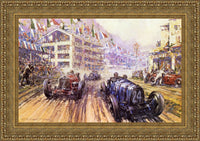 Gold frame
