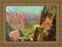 Gold frame
