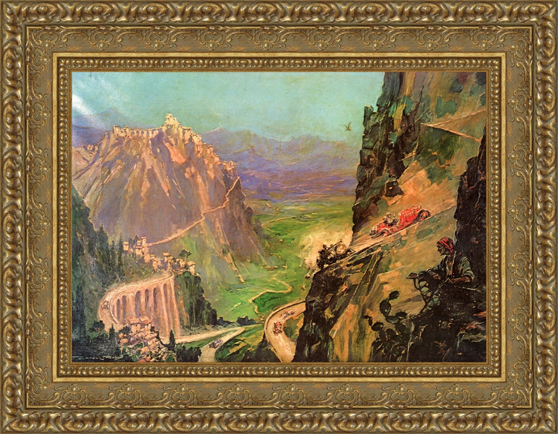 Targa Florio Fantasy – F. Gordon Crosby, 1930s