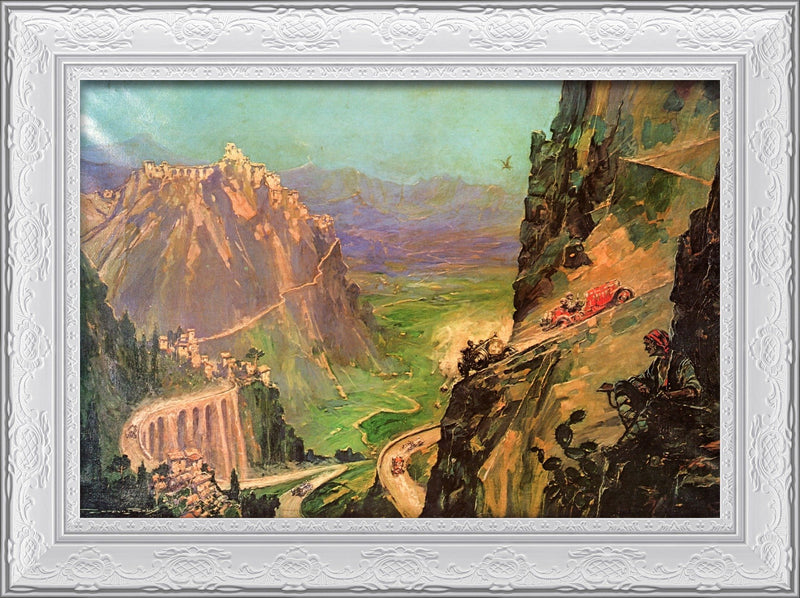 Targa Florio Fantasy – F. Gordon Crosby, 1930s