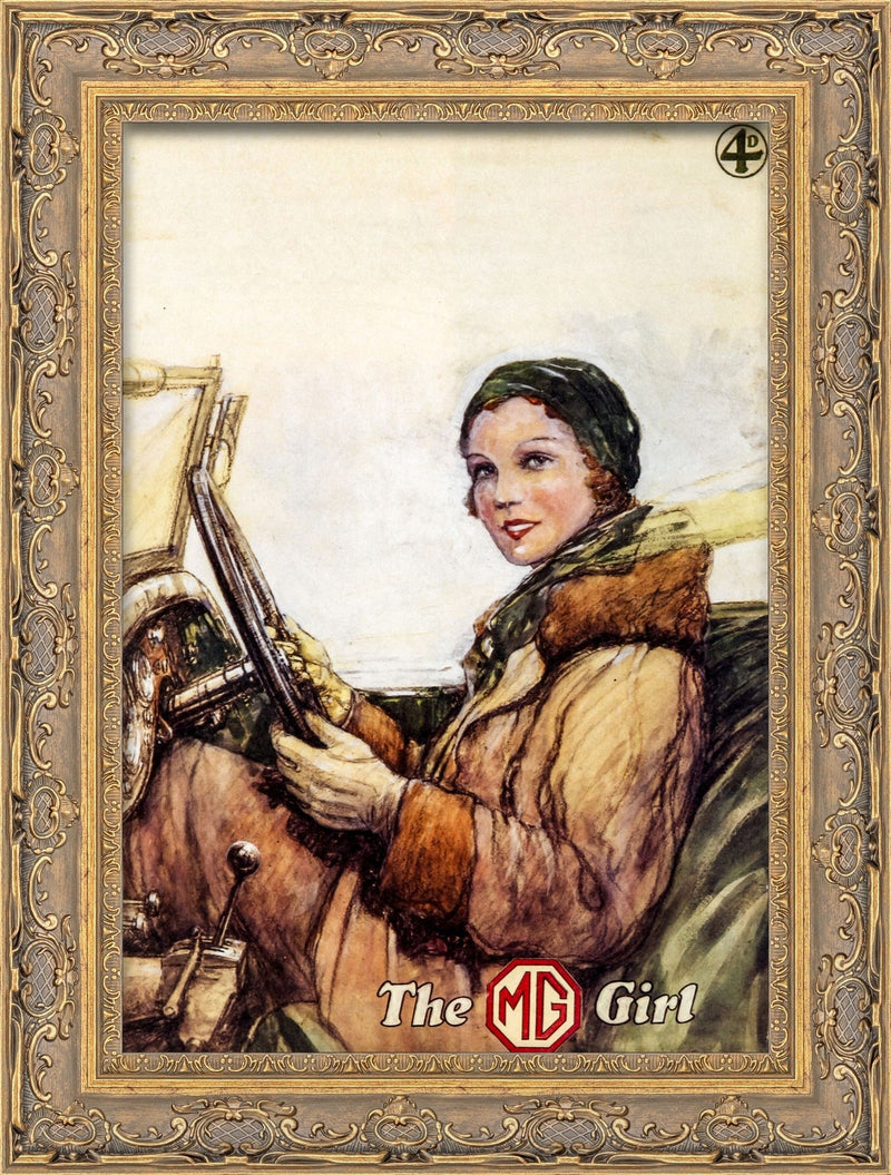 The MG Girl Autocar Cover – F. Gordon Crosby, 1932
