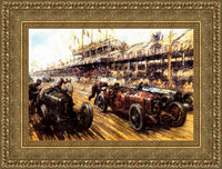 Gold frame