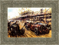 Silver frame