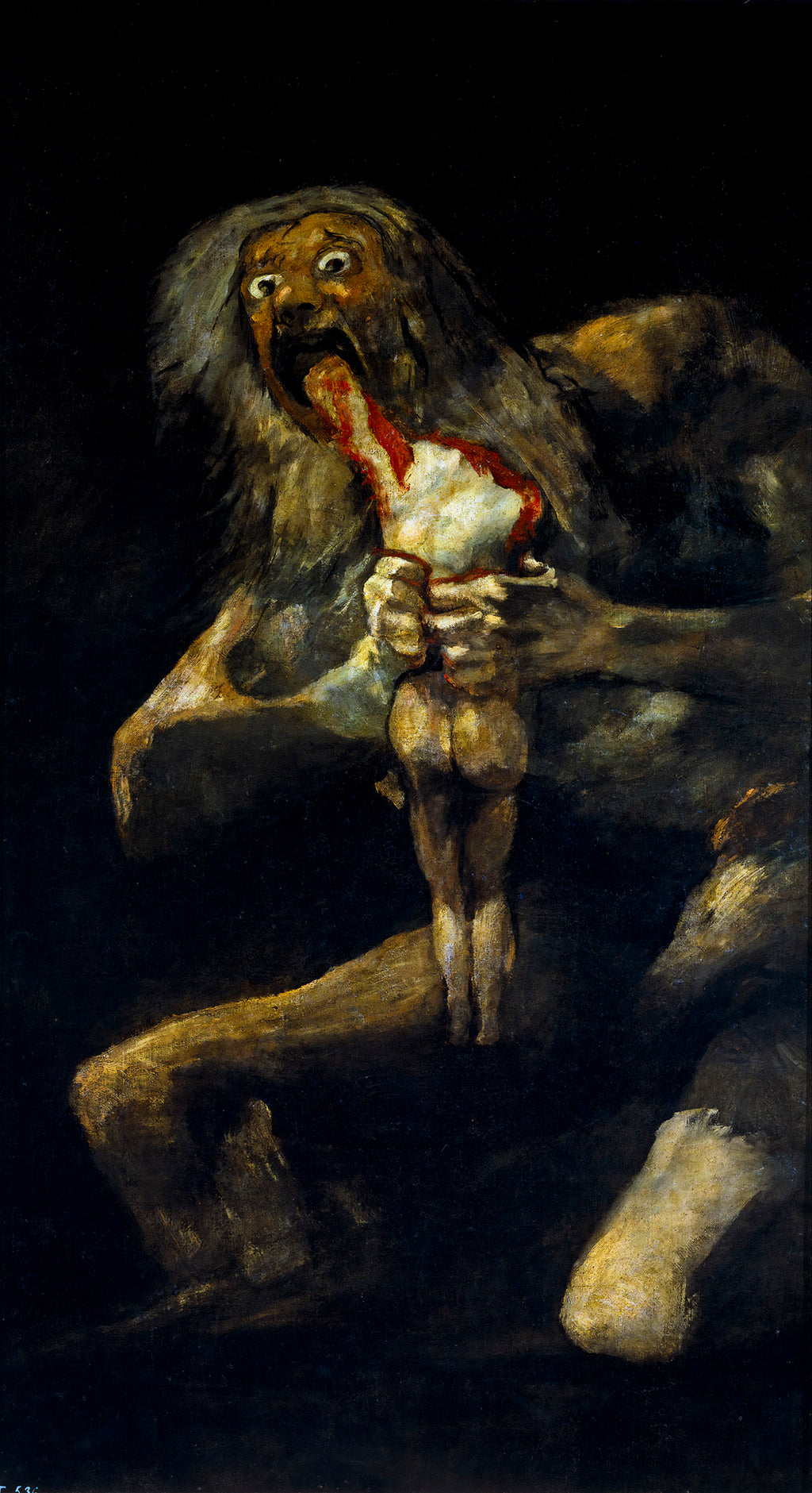 Saturn Devoring His Son