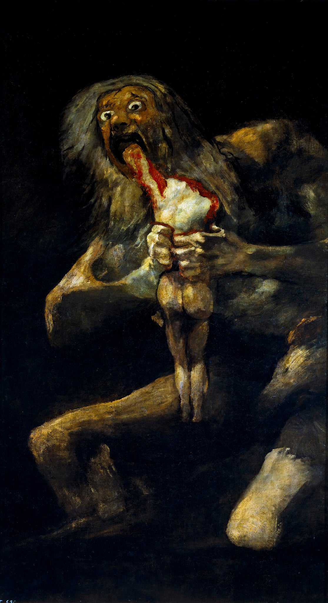 Saturn Devoring His Son