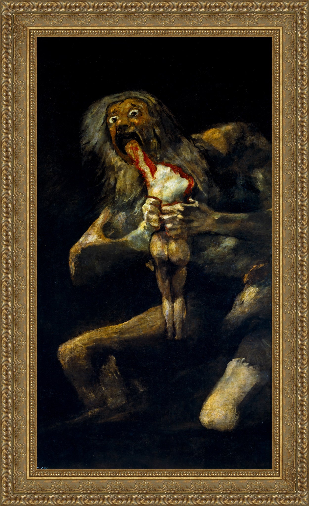 Saturn Devoring His Son