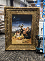 Witches' Sabbath by Francisco Goya — Framed Giclee Canvas Print | Canvas Classics