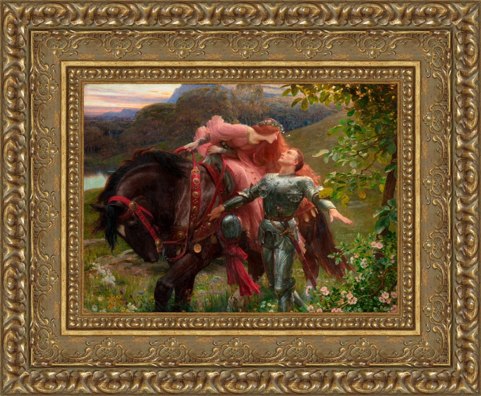 La Belle Dame Sans Merci – Frank Dicksee, 1901