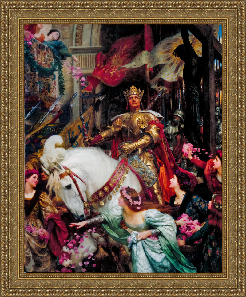 The Two Crowns – Frank Dicksee, 1900