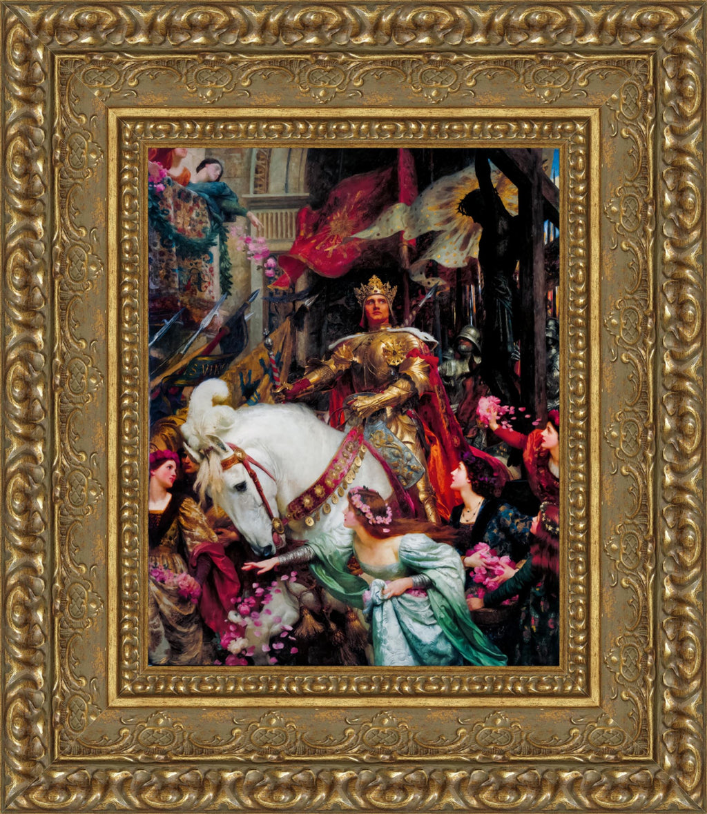 The Two Crowns – Frank Dicksee, 1900