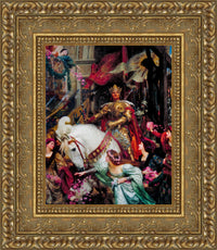 Gold frame