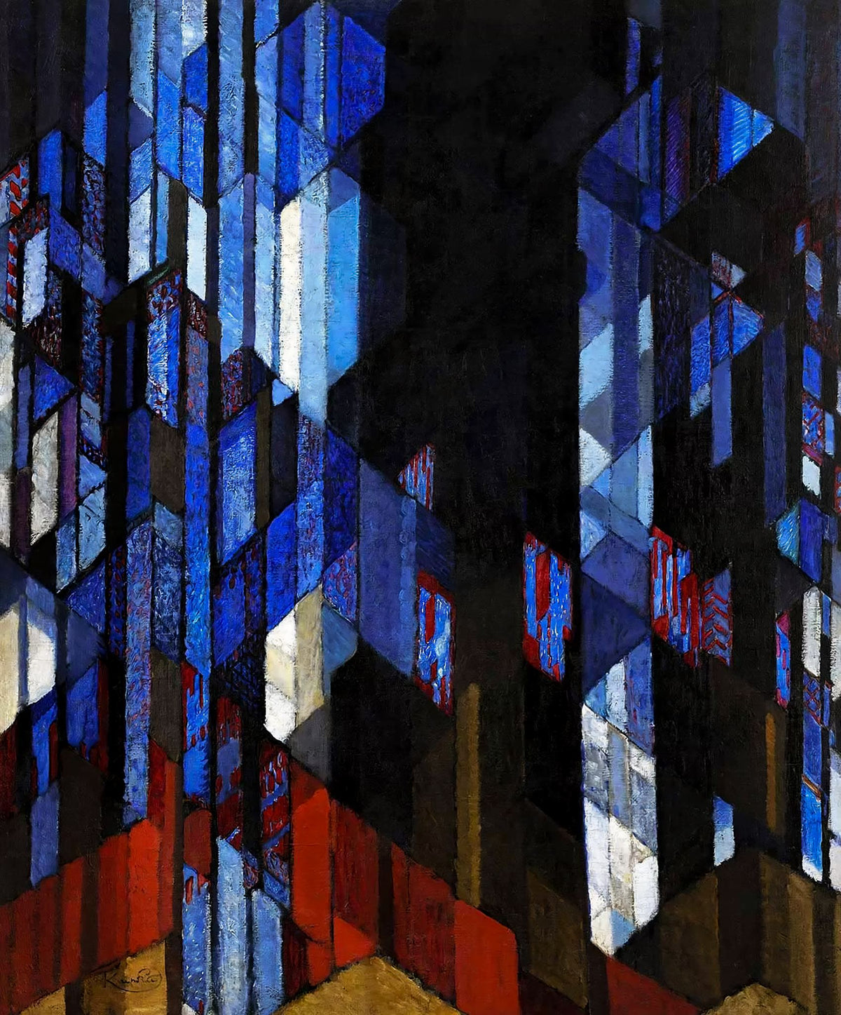 Cuadro De Frantisek Kupka – Frantisek Kupka, c. 1912, framed